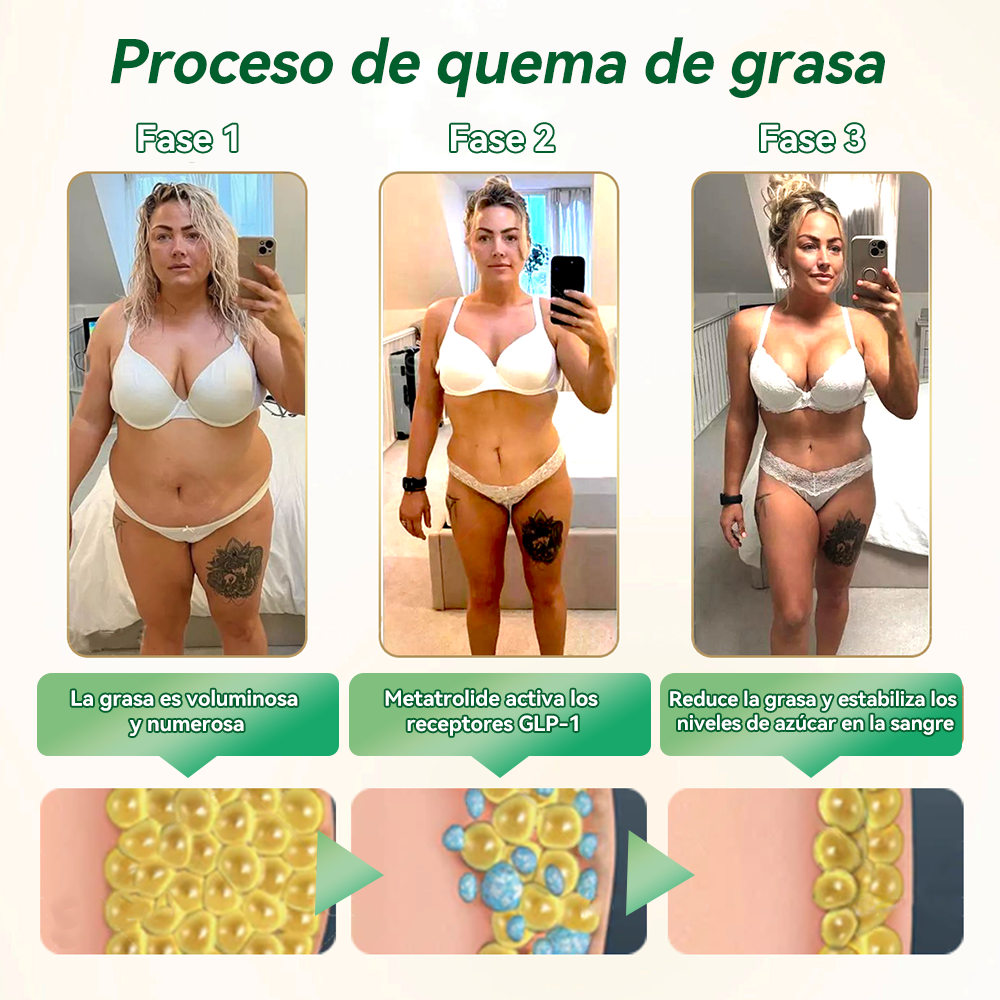 (HHVB®) ¡Solo quedan 6 cajas! ¡Hoy obtén un 30% de descuento adicional! La Solución Oral GLP-1 está clínicamente comprobada para ayudar a controlar el peso y el azúcar en sangre, con resultados duraderos en tan solo 4 a 6 cajas.
