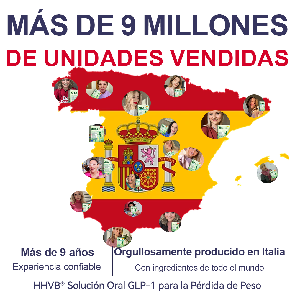 (HHVB®) ¡Solo quedan 6 cajas! ¡Hoy obtén un 30% de descuento adicional! La Solución Oral GLP-1 está clínicamente comprobada para ayudar a controlar el peso y el azúcar en sangre, con resultados duraderos en tan solo 4 a 6 cajas.